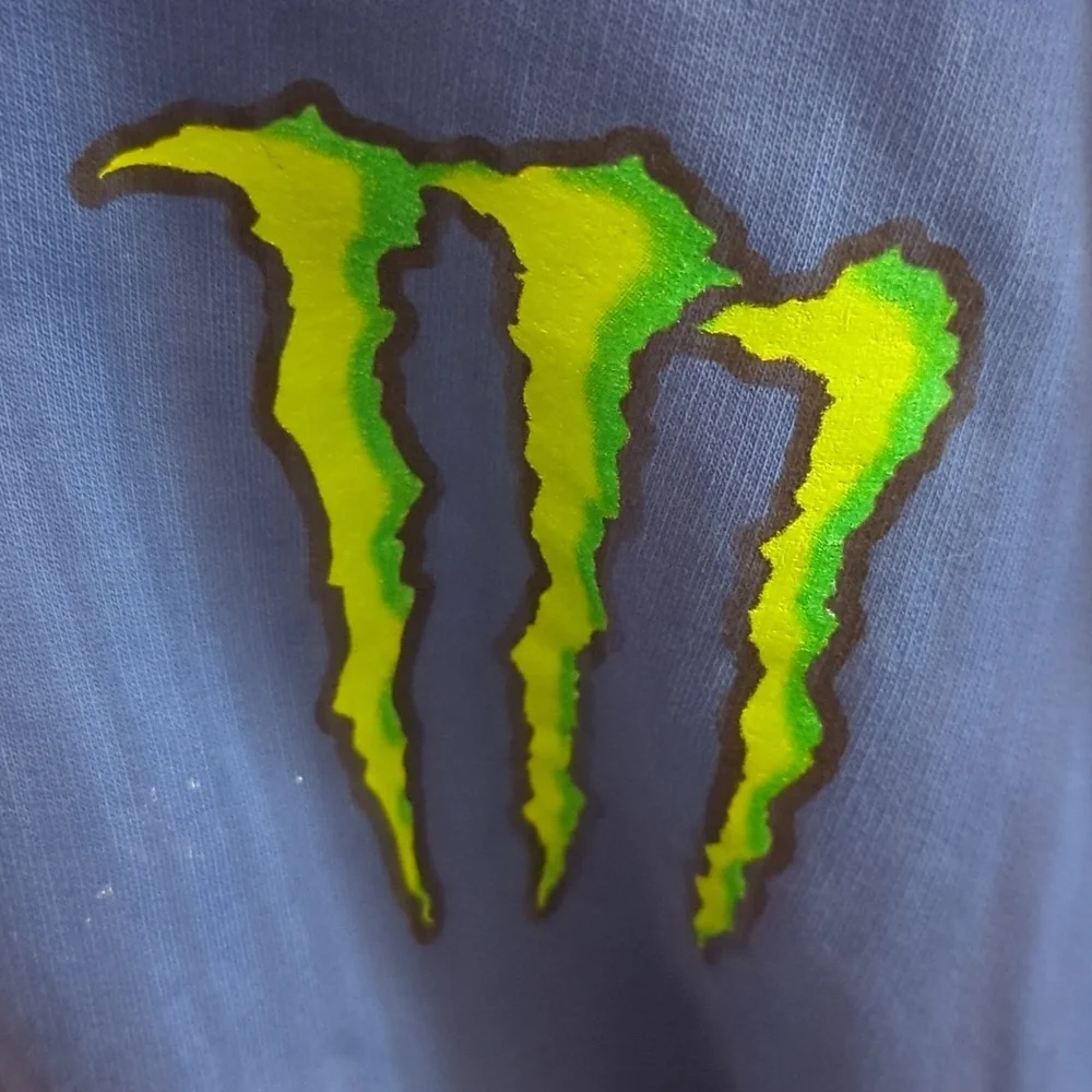 SOLD check out my black1 RARE  XL DC brand Monster energy Ken Block hoody Zip Up - Picture 5 of 11